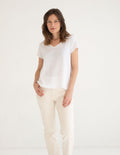 Mus & Bombon | Basieco Pico T- Shirt -White