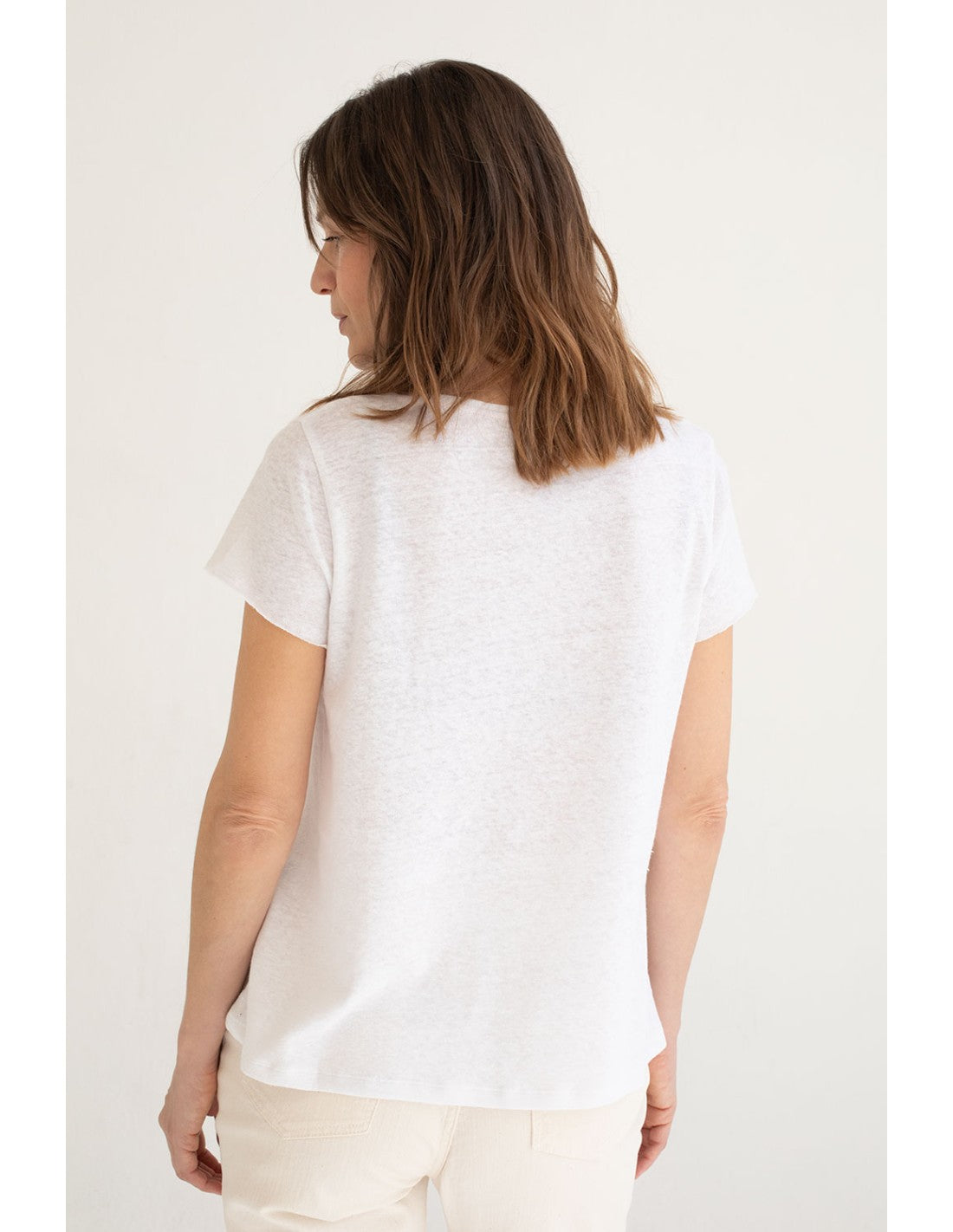 Mus & Bombon | Basieco Pico T- Shirt -White