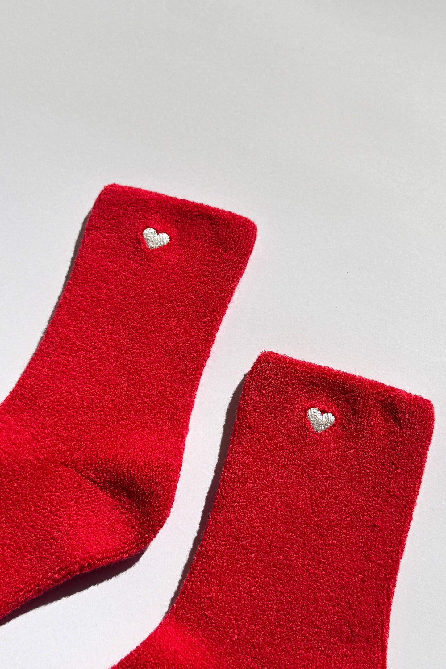 Le Bon Shoppe | Embroidered Cloud Socks - Red