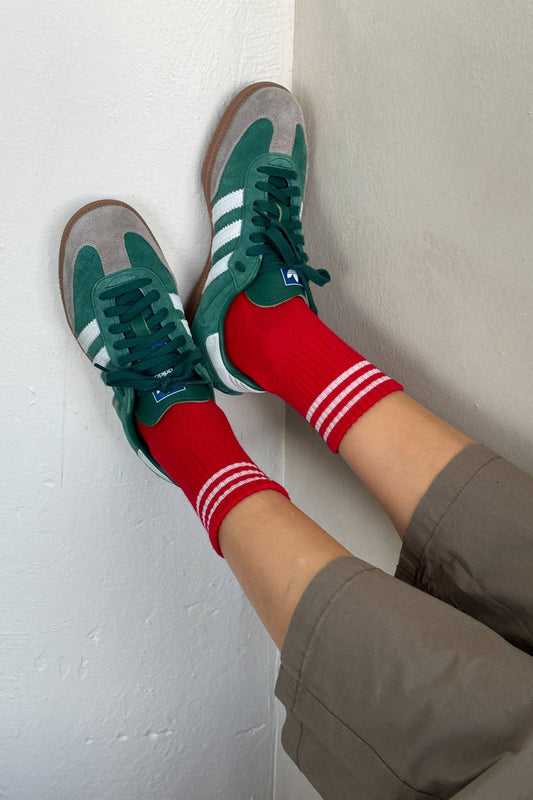 Le Bon Shoppe | Girlfriend Socks - Scarlet