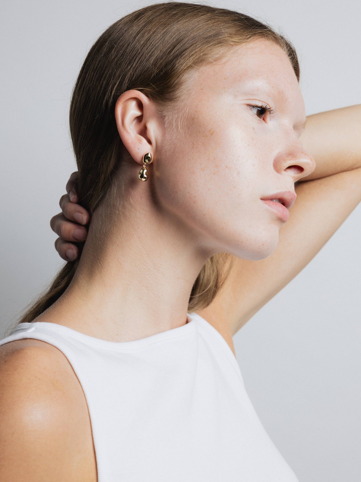 Wolf Circus | Pinto Earrings in Gold