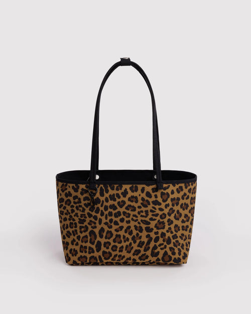 Baggu | Medium Nylon Reversible Tote - Leopard Mix