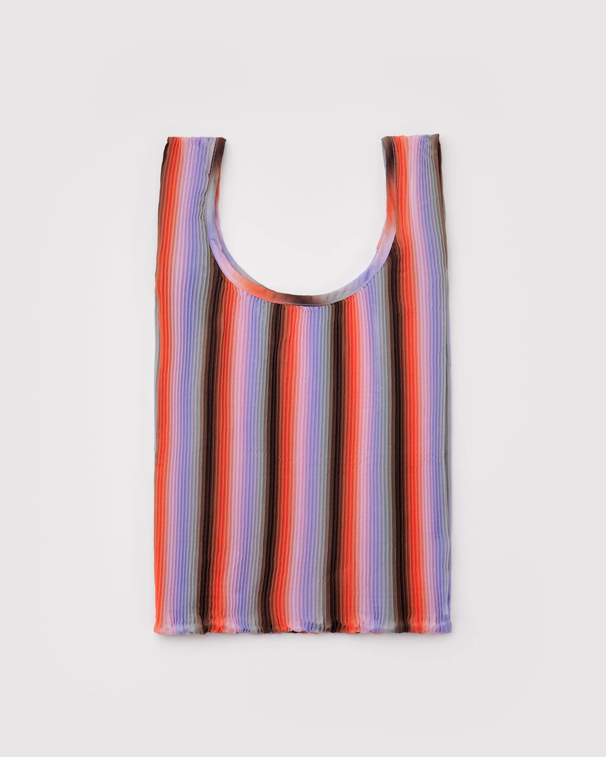 Baggu | Pleated Baggu - Gradient Stripe Poppy & Lilac