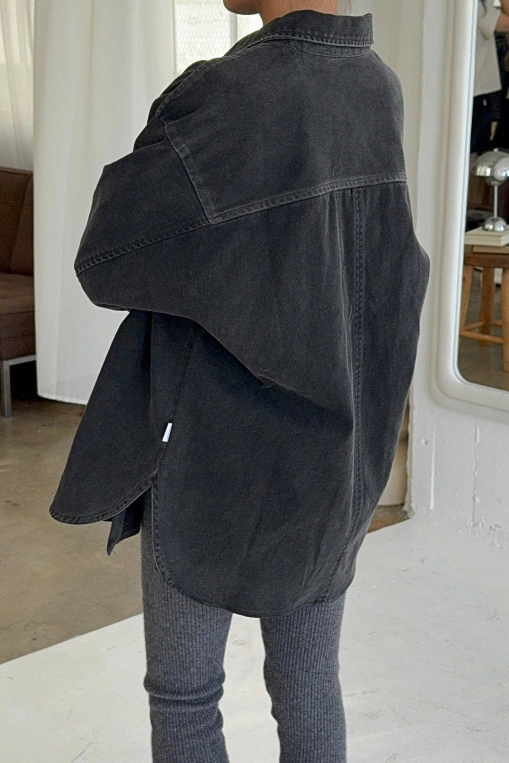 Le Bon Shoppe | Theo Jacket  - Black Denim