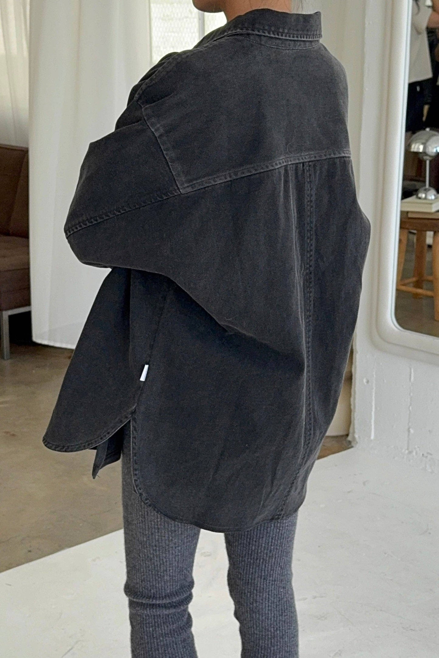 Le Bon Shoppe | Theo Jacket  - Black Denim