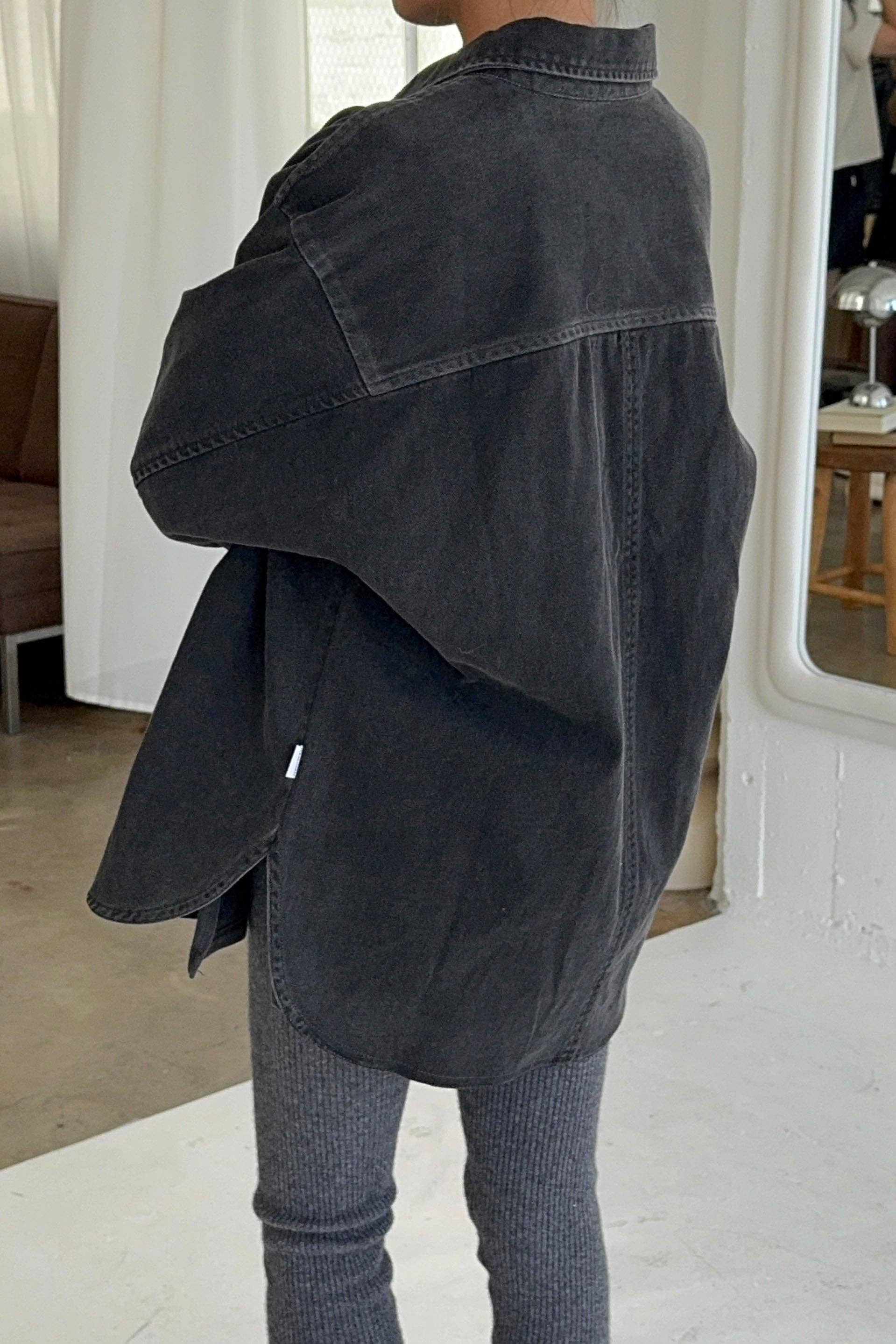 Le Bon Shoppe | Theo Jacket  - Black Denim