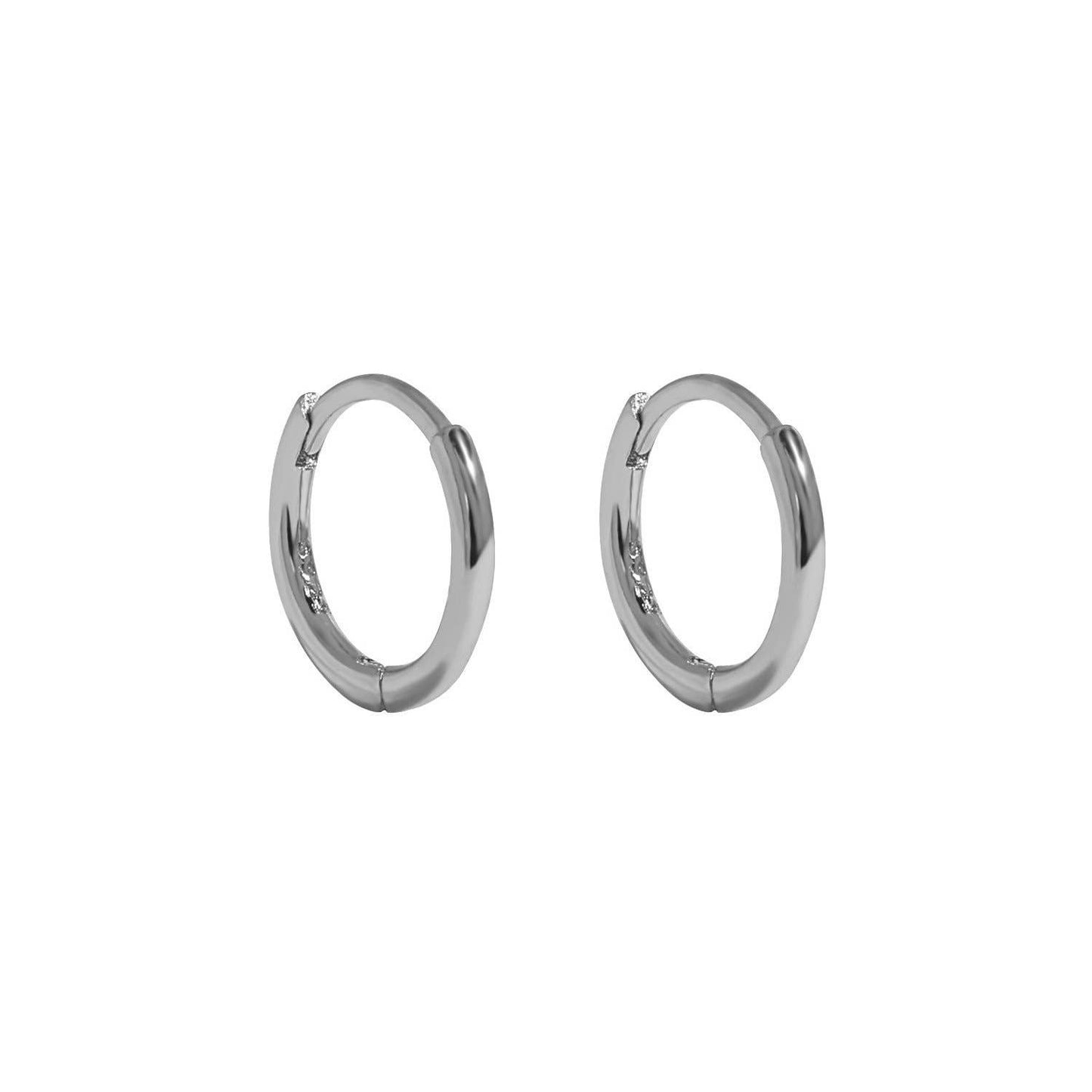 Love Local Jewelry | Mia Hoops 11mm - Gold or Silver