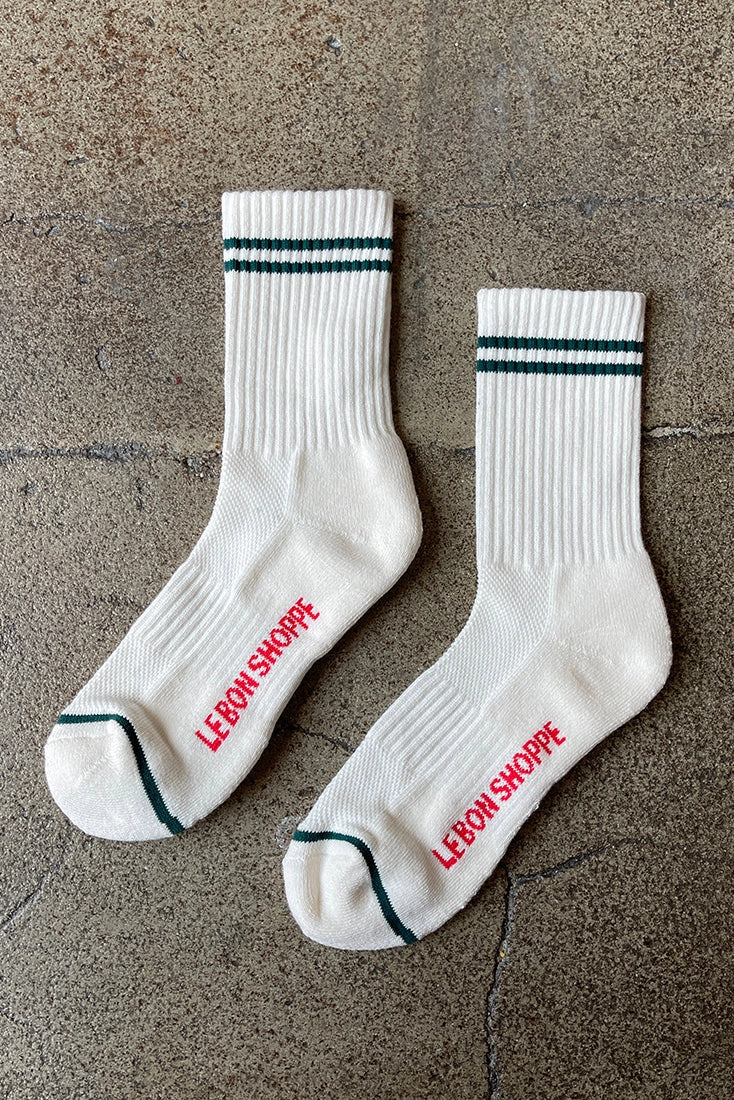 Le Bon Shoppe | Boyfriend Socks - Parchment