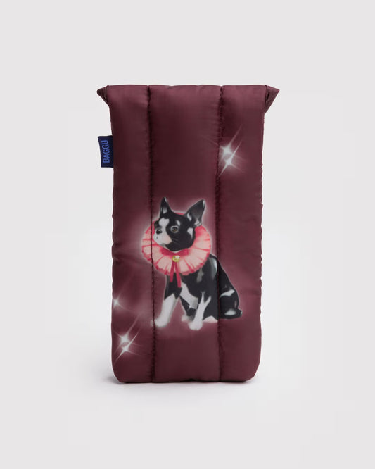 Baggu | Puffy Glasses Case - Fancy Dogs