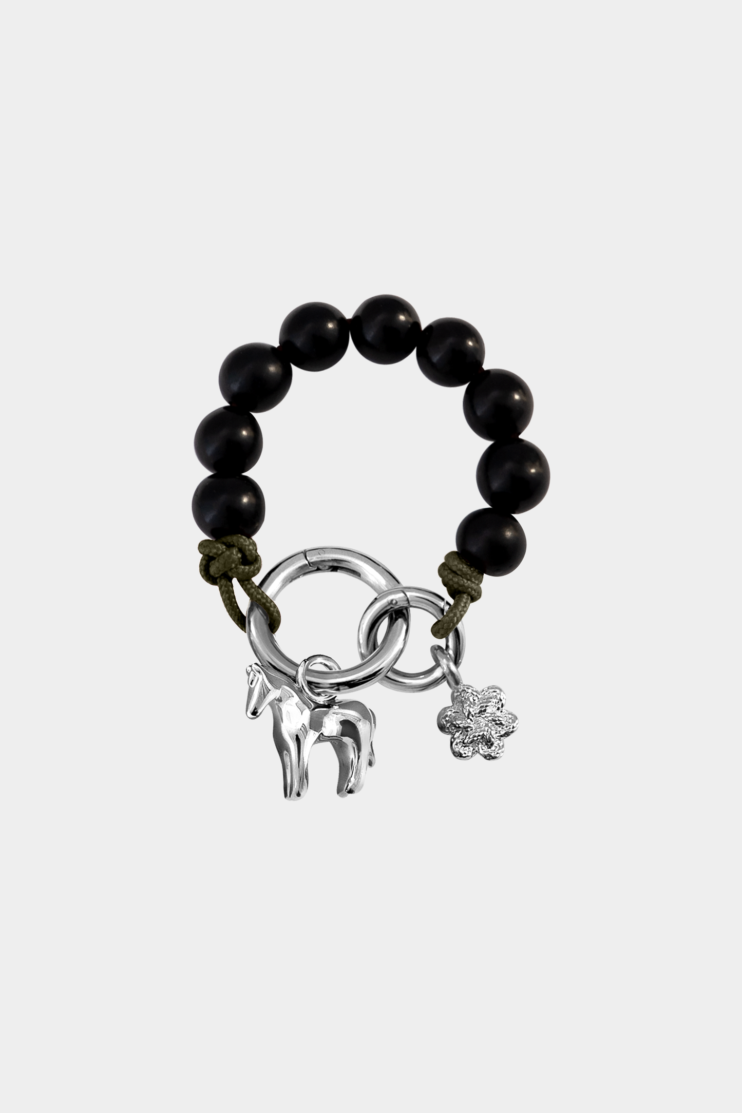 Kara Yoo | Lunar Horse Beaded Bag Loop