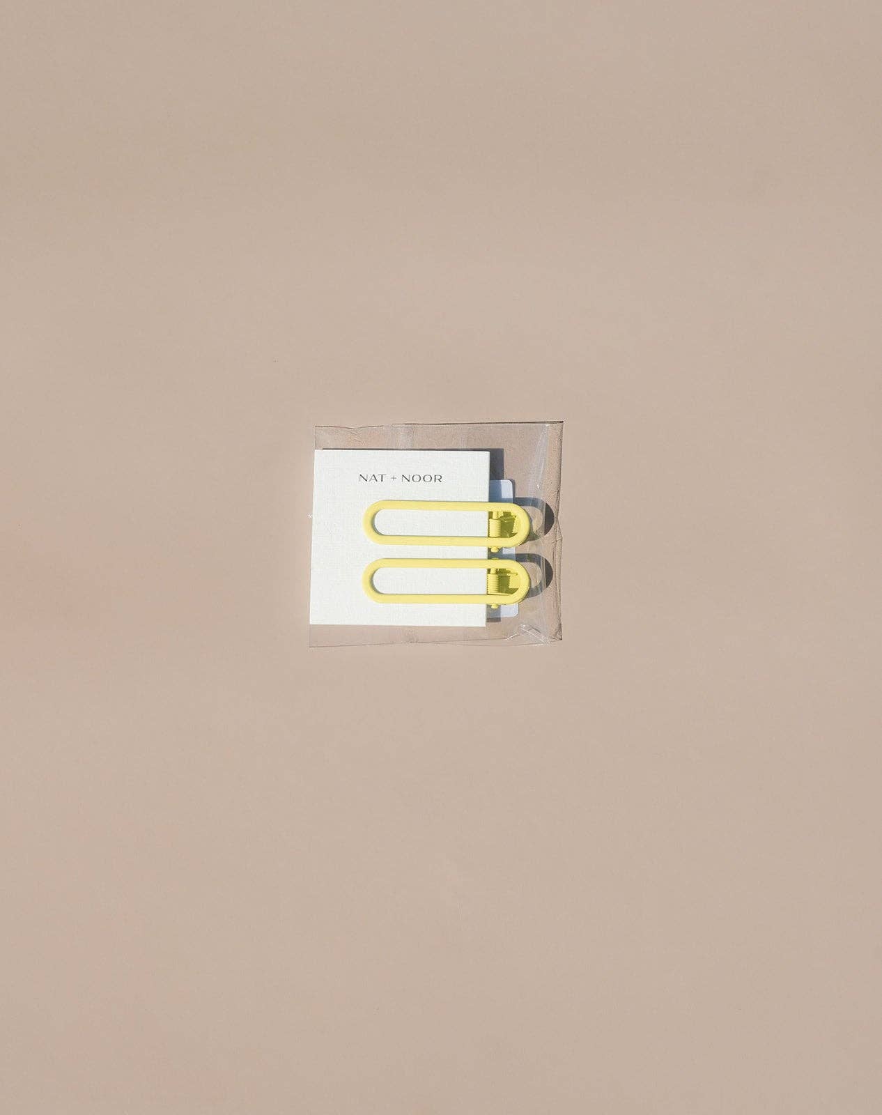 Nat + Noor | Rio Hair Clips - Butter Olive