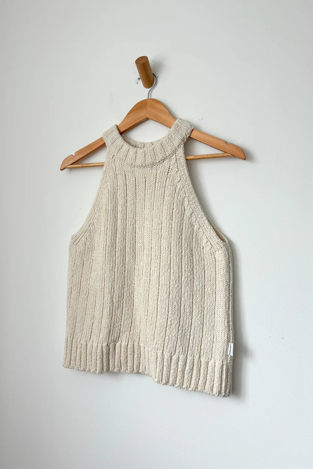 Le Bon Shoppe | Claire Cotton Sweater Tank - Naturel