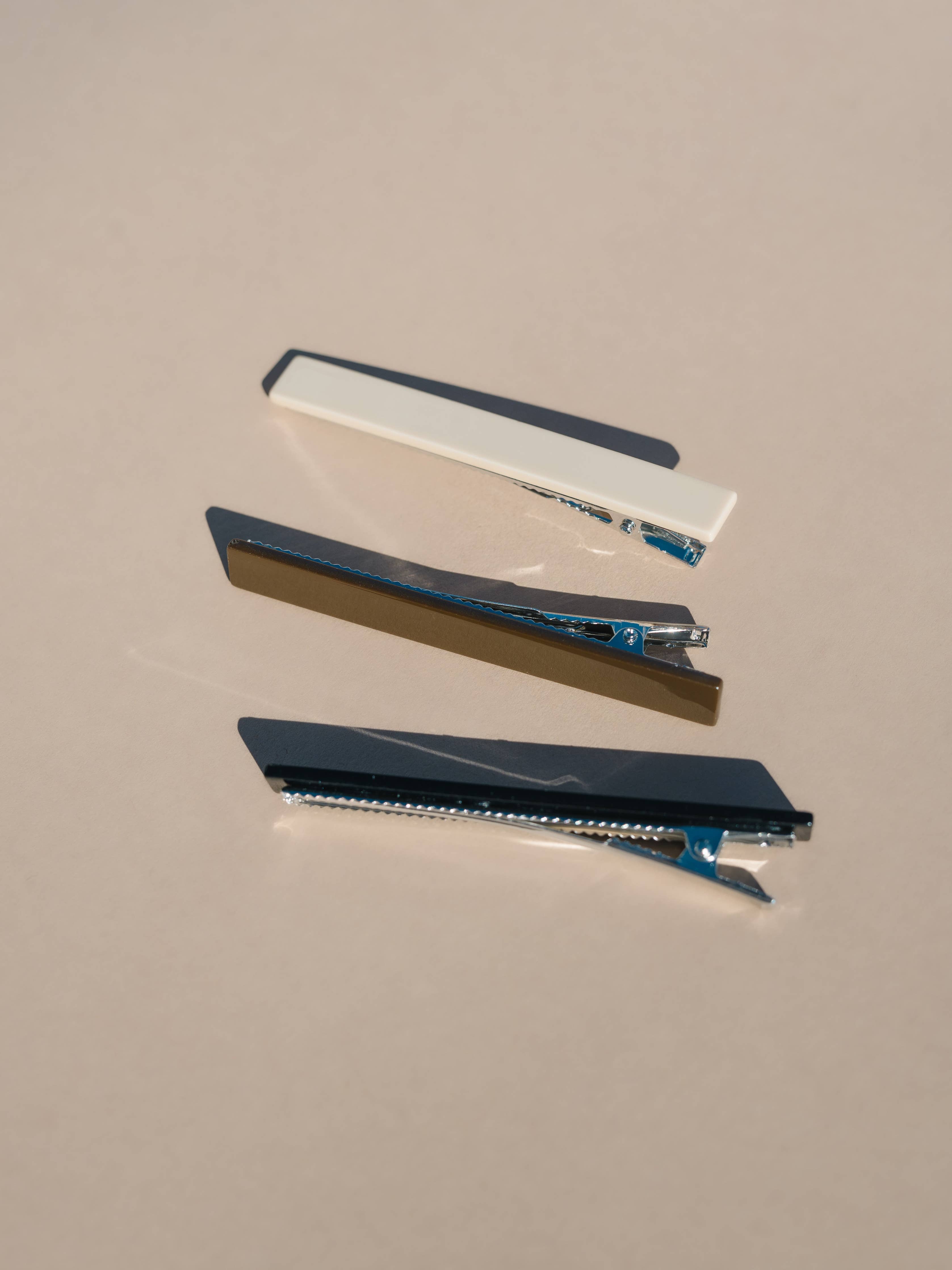Nat + Noor | Evie Hair Clips - Neutral Tones
