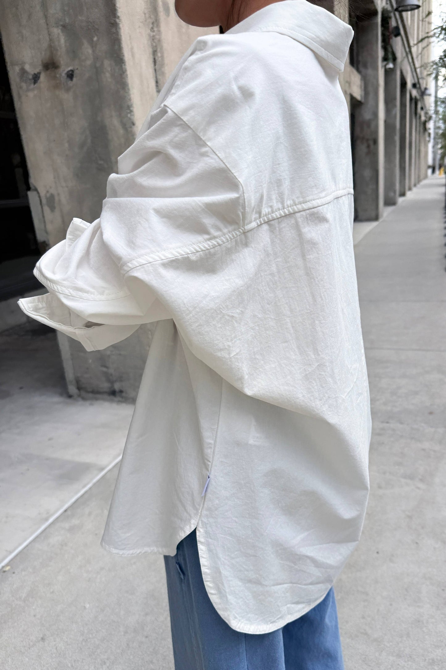 Le Bon Shoppe | Light Weight Owen Shirt - White