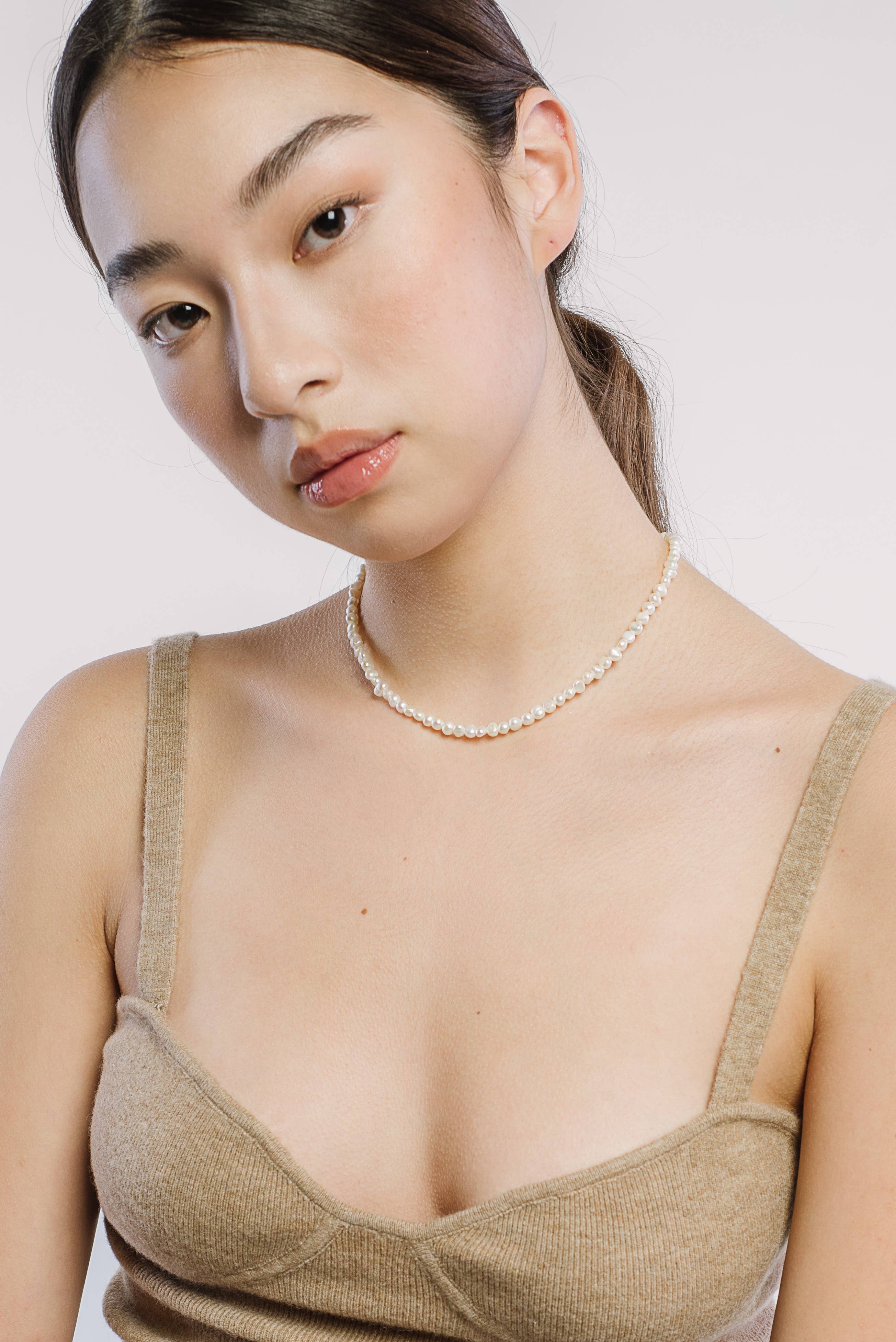 Kara Yoo | Petite Pearl Necklace