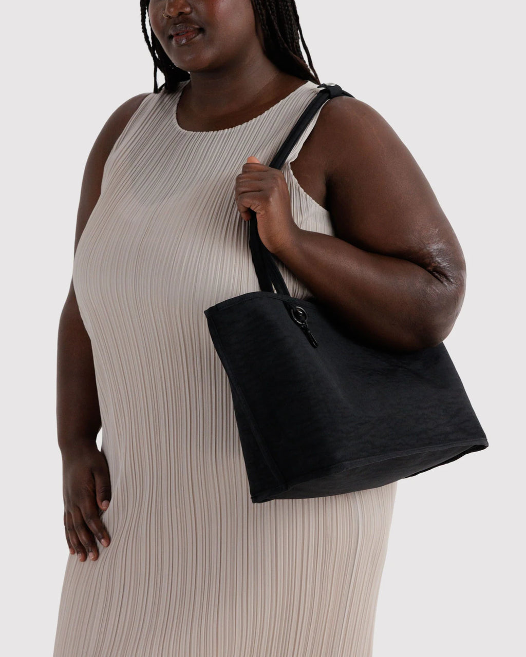Baggu | Medium Nylon Reversible Tote - Leopard Mix
