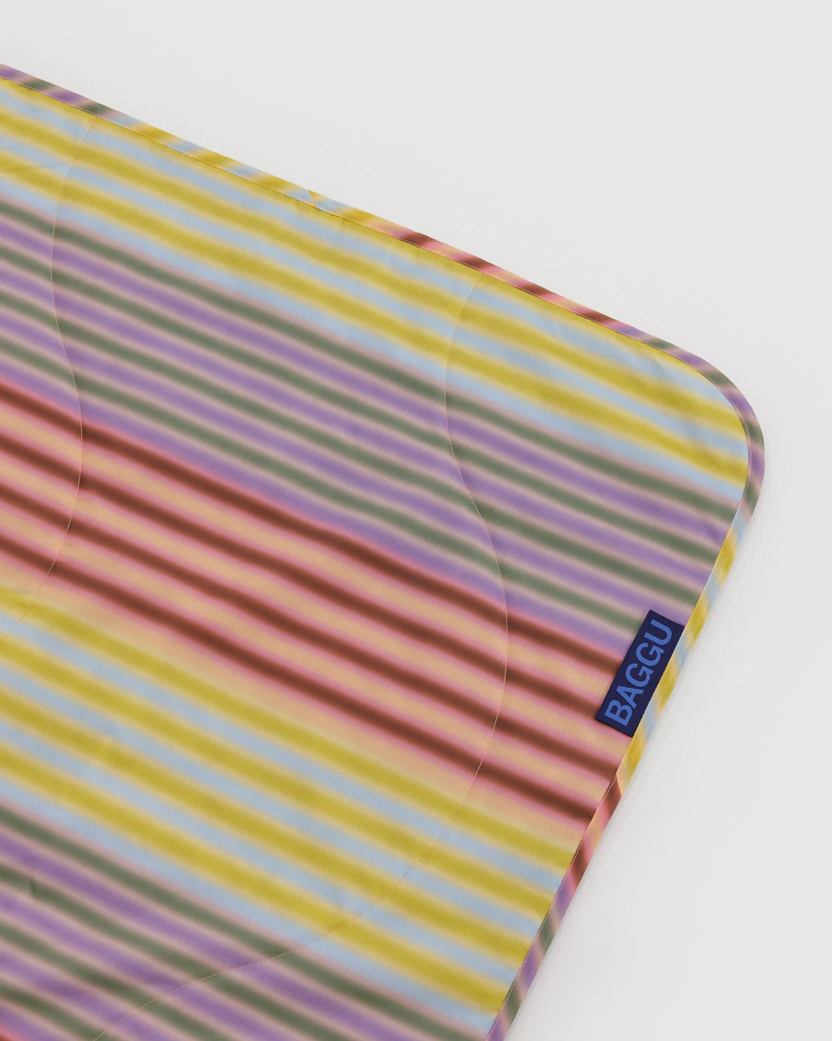 Baggu | Puffy Picnic Blanket - Gradient Stripe Multi