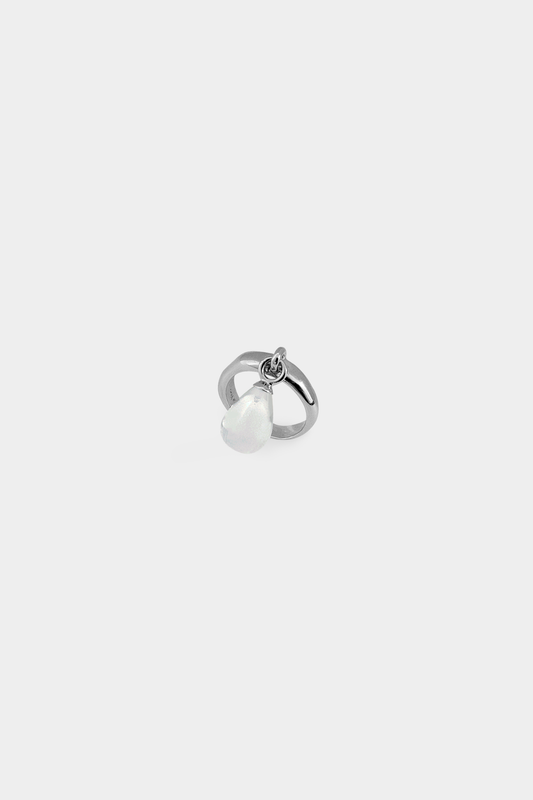 Kara Yoo | Ebba Ring - Ice Sterling Silver - Size 9