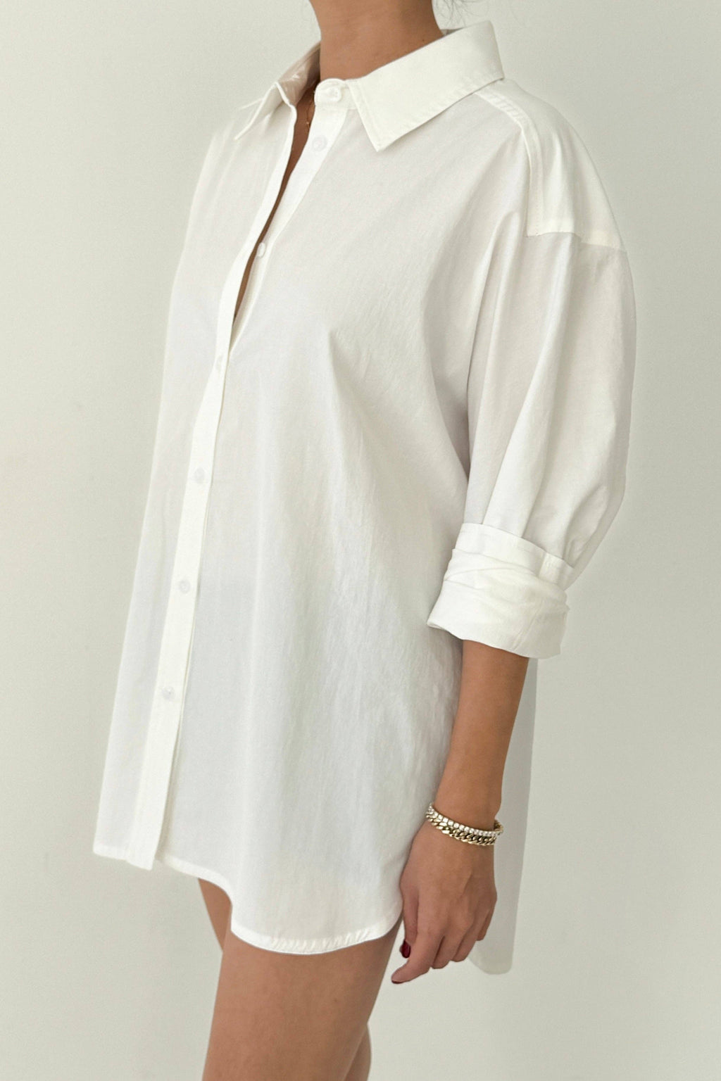 Le Bon Shoppe | Light Weight Owen Shirt - White