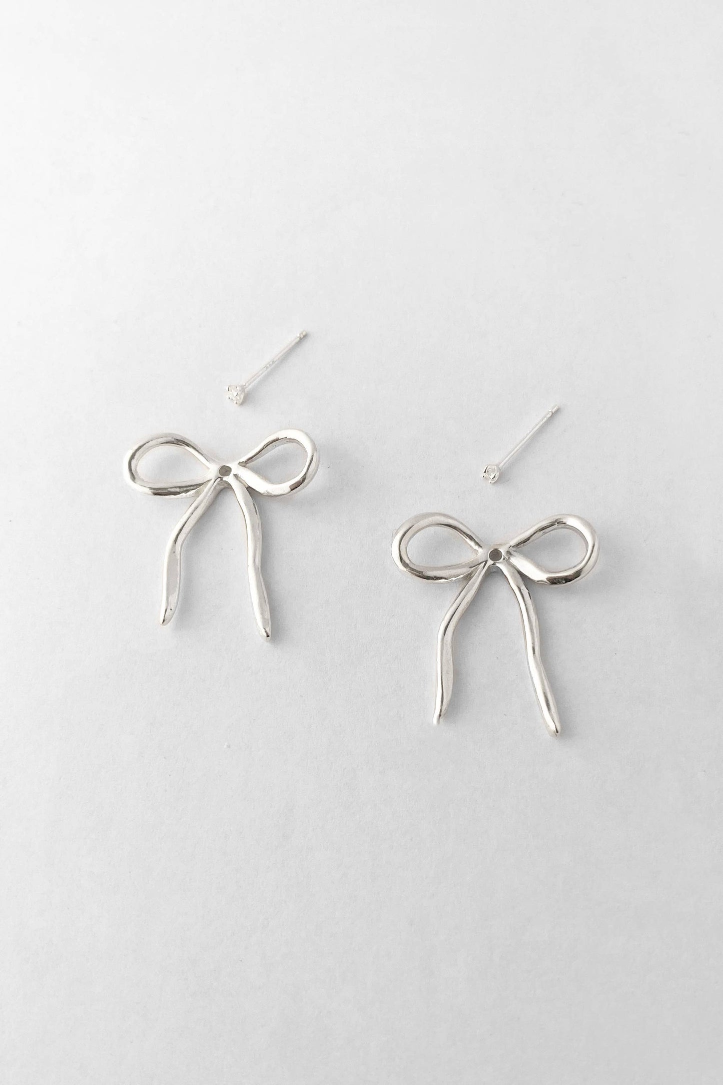 Kara Yoo | Petite Dorothy Earring Jacket + Prism 2mm Stud - Silver