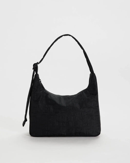 Baggu | Mini Nylon Shoulder Bag - Black