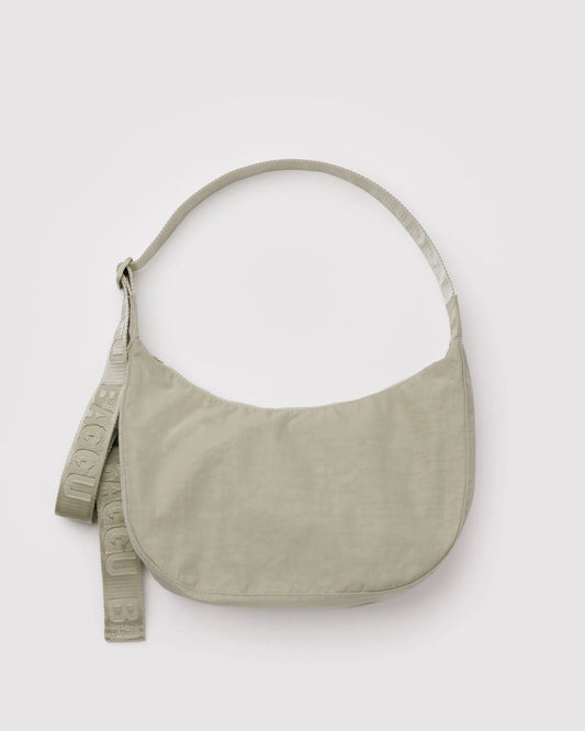 Baggu | Medium Nylon Crescent Bag - Celadon