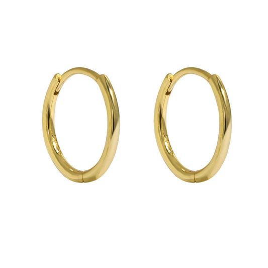 Love Local Jewelry | Mia 13mm Hoops - Gold