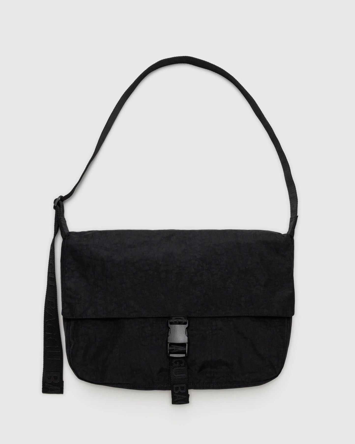 Baggu | Nylon Messenger Bag - Black