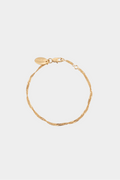 Kara Yoo | Thin Singapore Bracelet - Gold