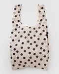 Baggu | Big Baggu Shopping Tote - Cream and Black Polka Dot