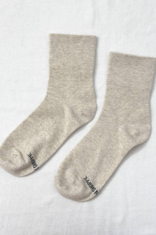 Le Bon Shoppe | Sneaker Socks - Oatmeal