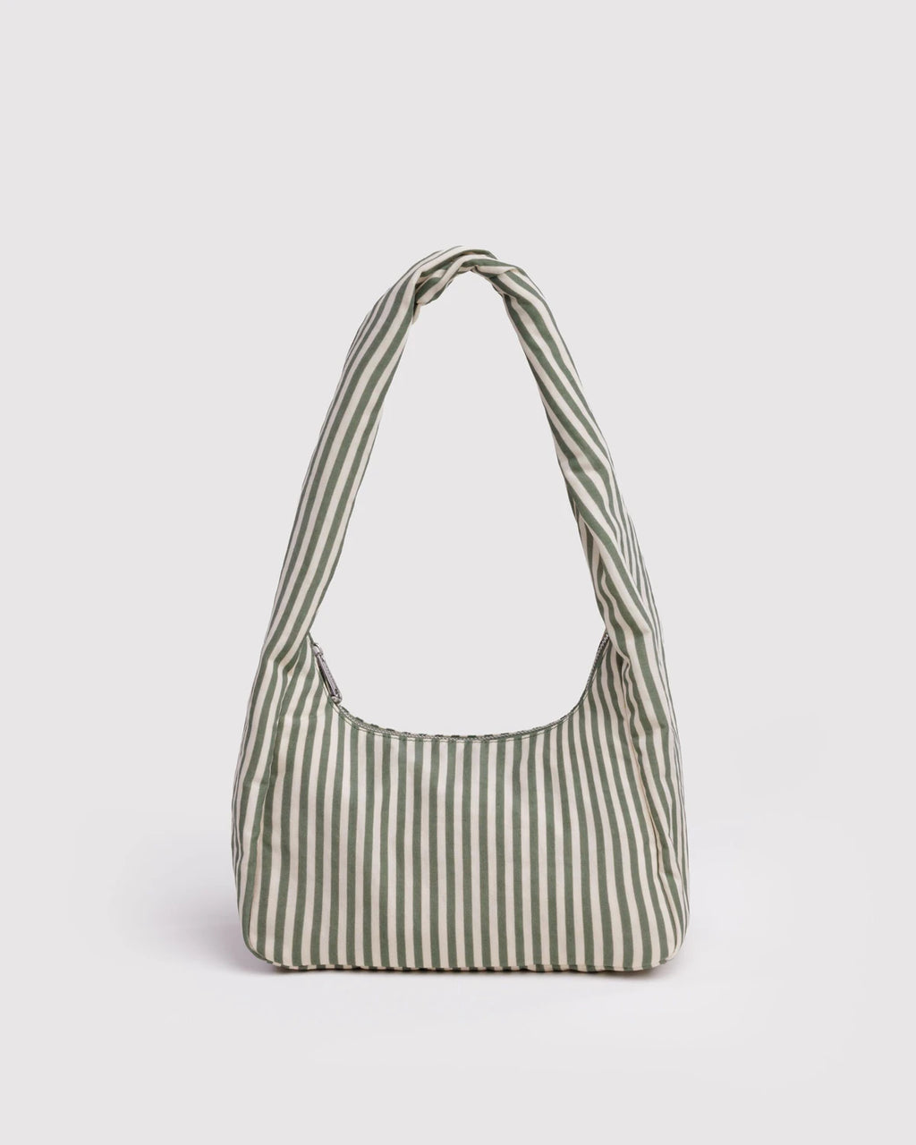Baggu | Small Nylon Meringue Bag - Sage Stripe