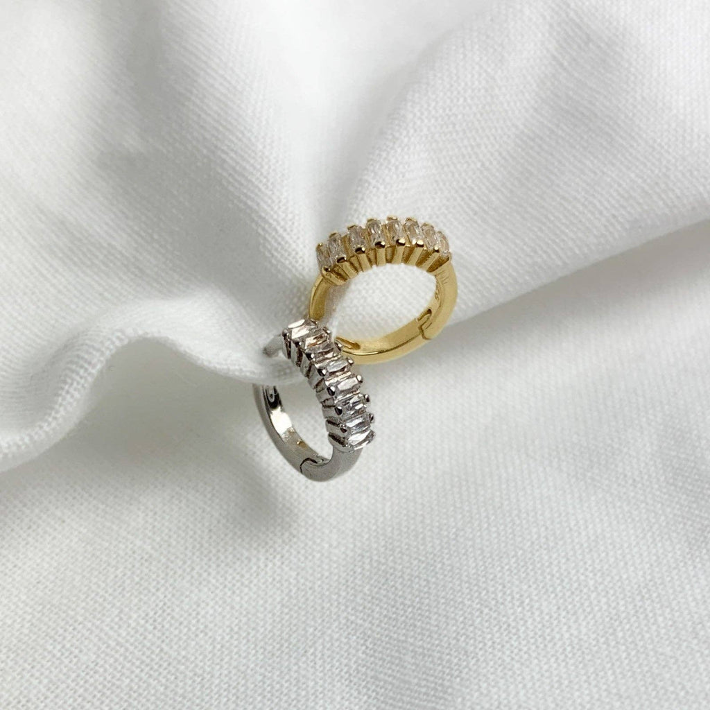 Love Local Jewelry | Dawn Helix Single Hoop - Gold