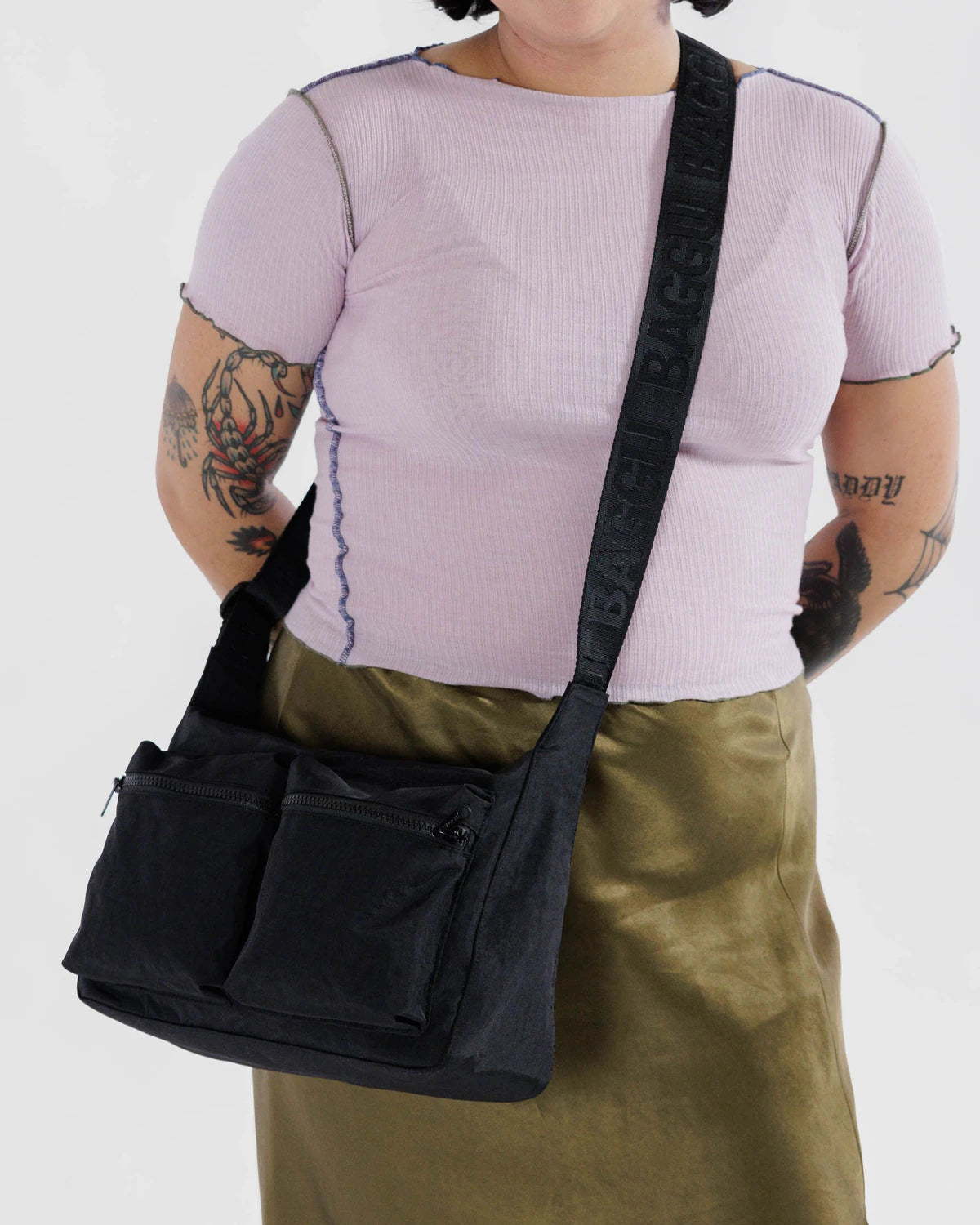 Baggu | Medium Crossbody - Black
