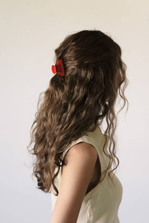 Nat + Noor | Small Hair Claw - Cherry