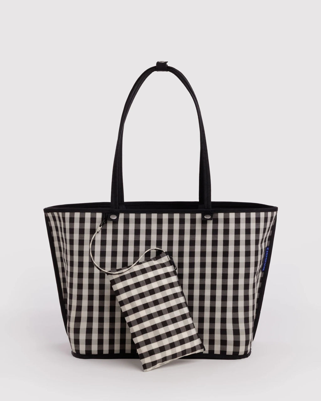 Baggu | Large Nylon Reversible Tote - Black Mix