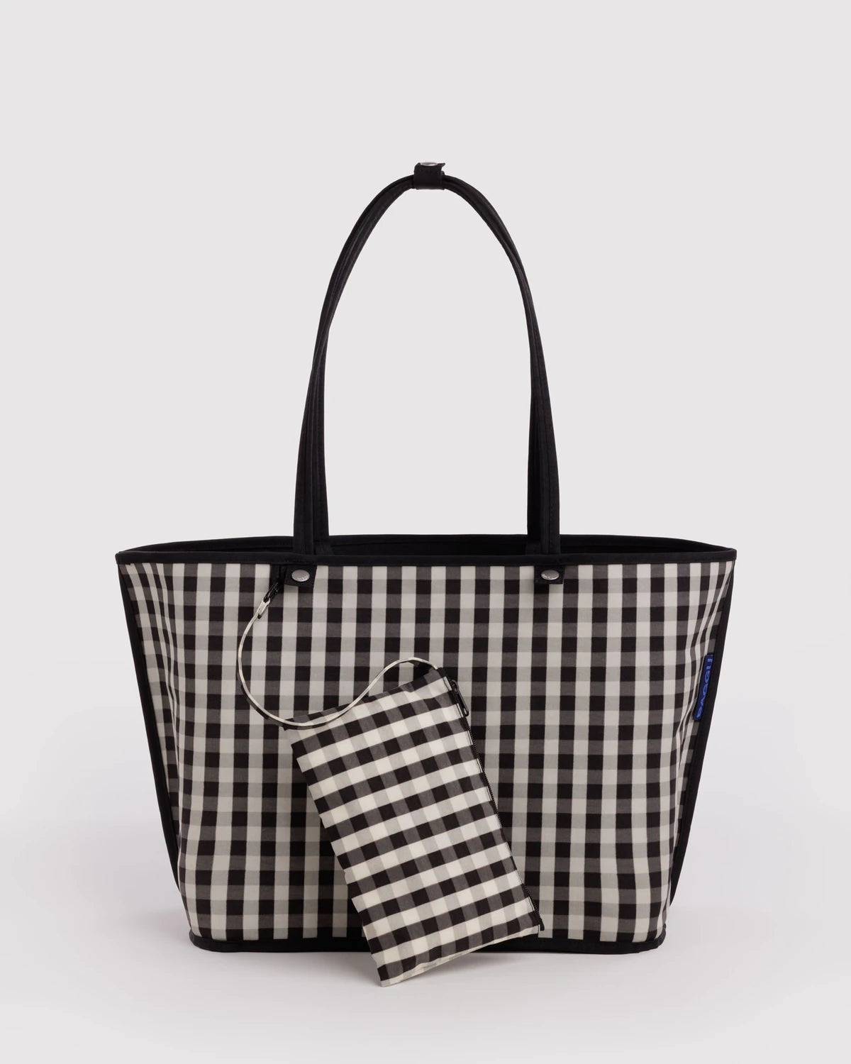 Baggu | Large Nylon Reversible Tote - Black Mix