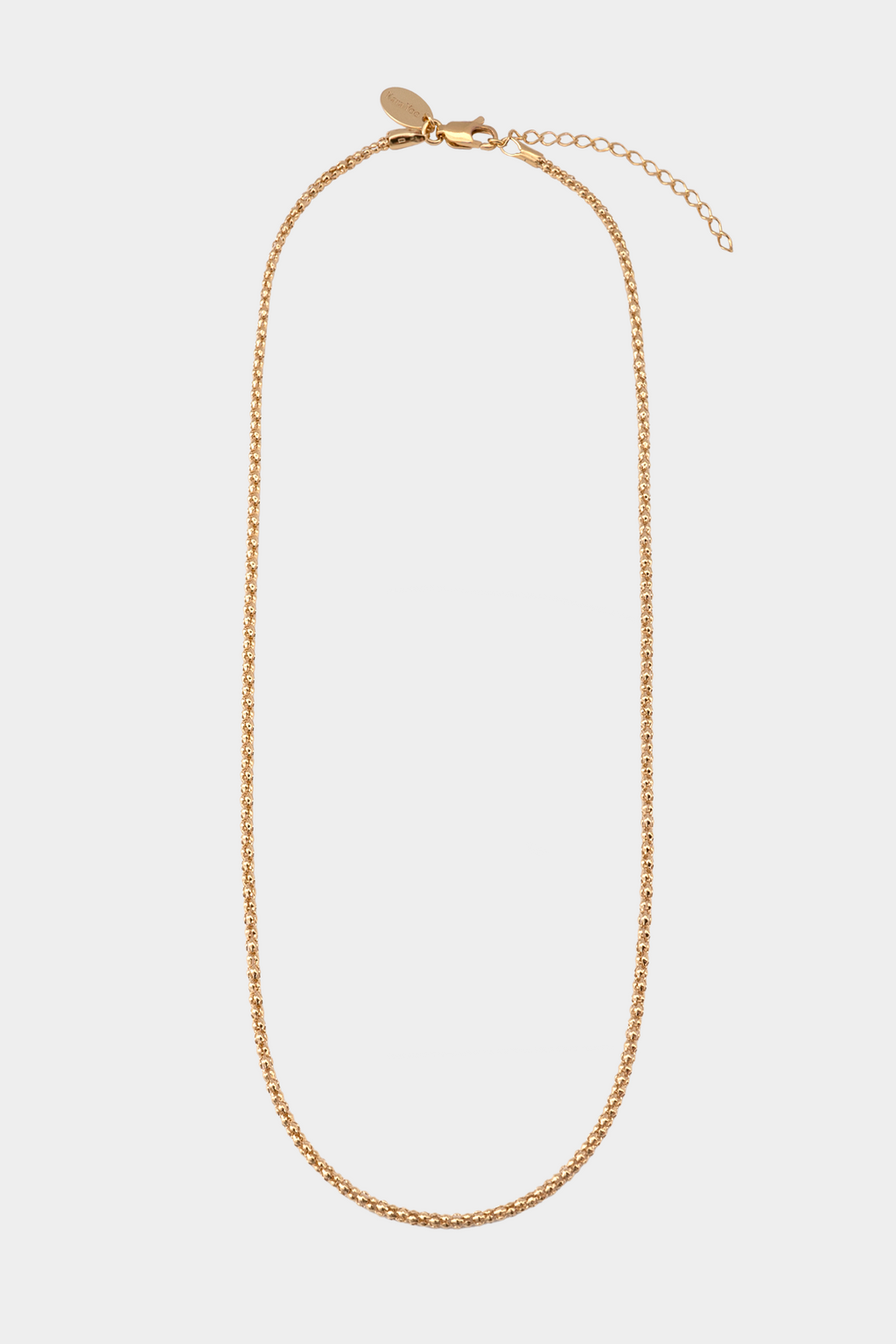 Kara Yoo | Popcorn Chain Necklace - Gold