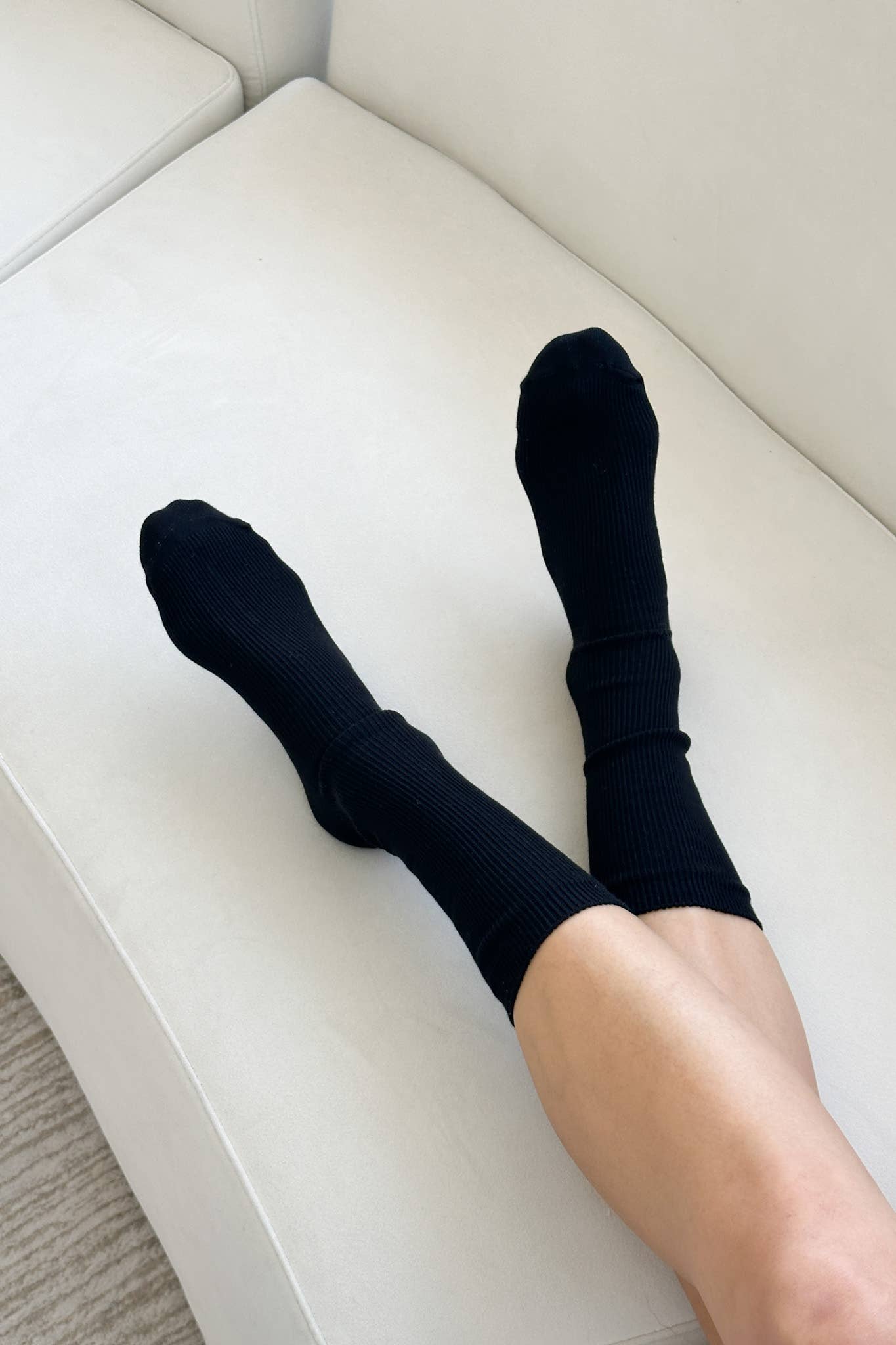 Le Bon Shoppe | Trouser Socks - Black