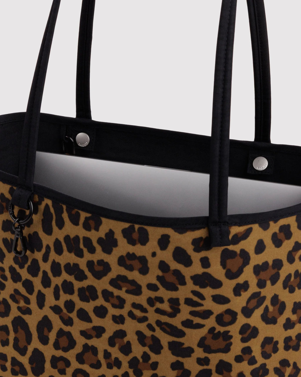 Baggu | Medium Nylon Reversible Tote - Leopard Mix