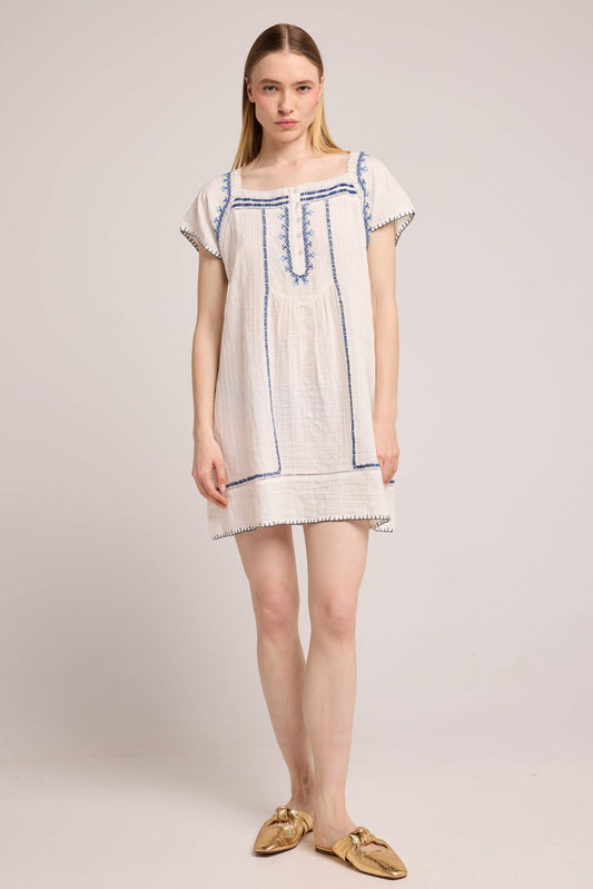 Louizon | Embroidered Cotton Dress