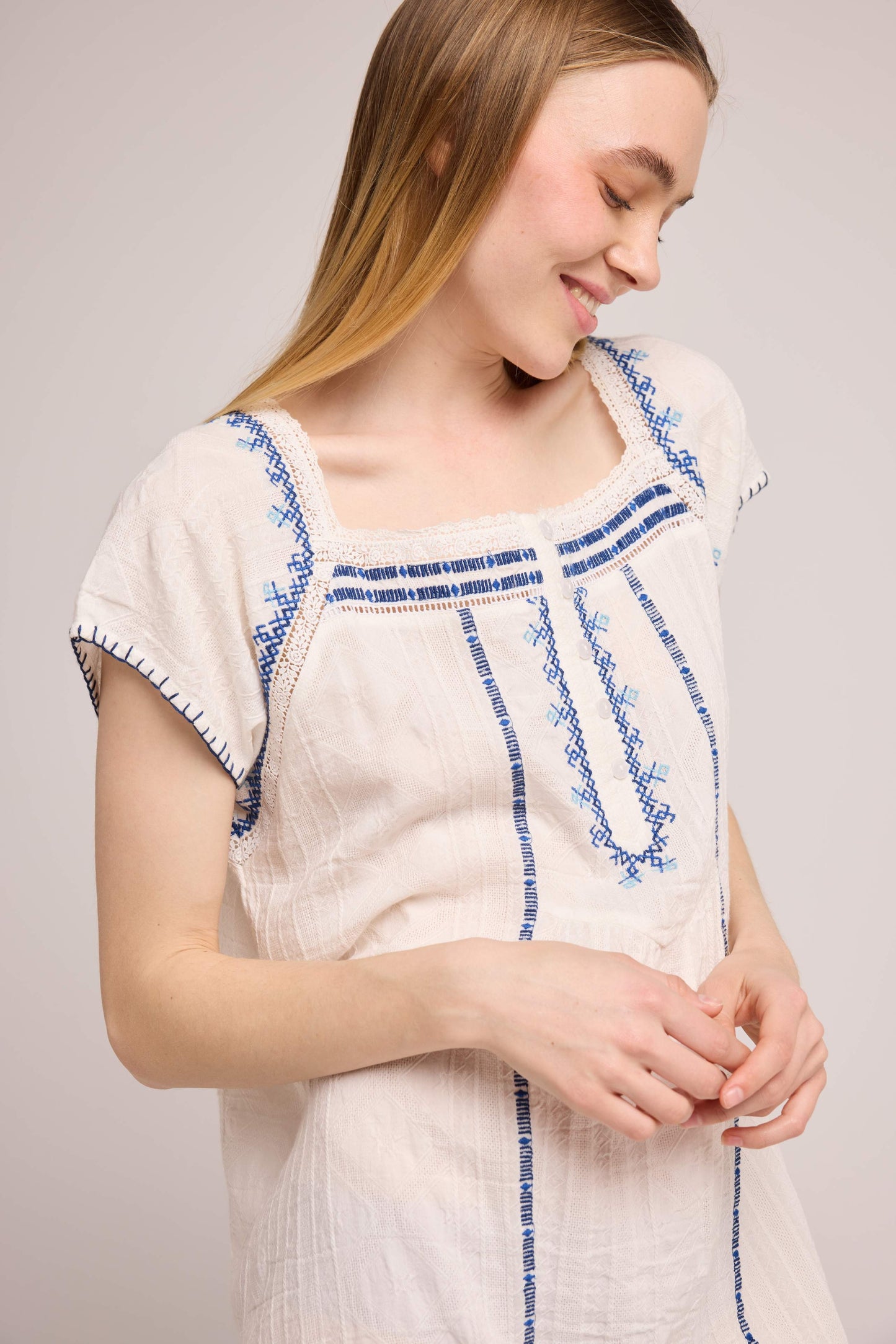 Louizon | Embroidered Cotton Dress