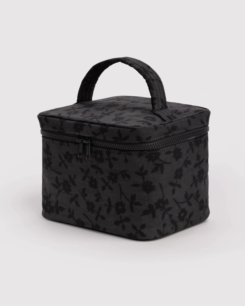 Baggu | Large Cosmetic Case - Charcoal Ditsy Floral
