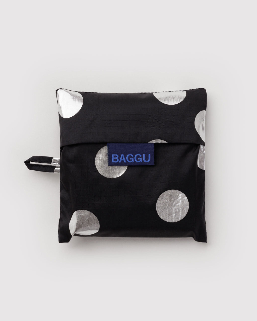 Baggu | Standard Shopping Tote - Silver Metallic Polka Dot