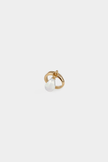 Kara Yoo | Ebba Ring - Ice Gold Plated - Size 8