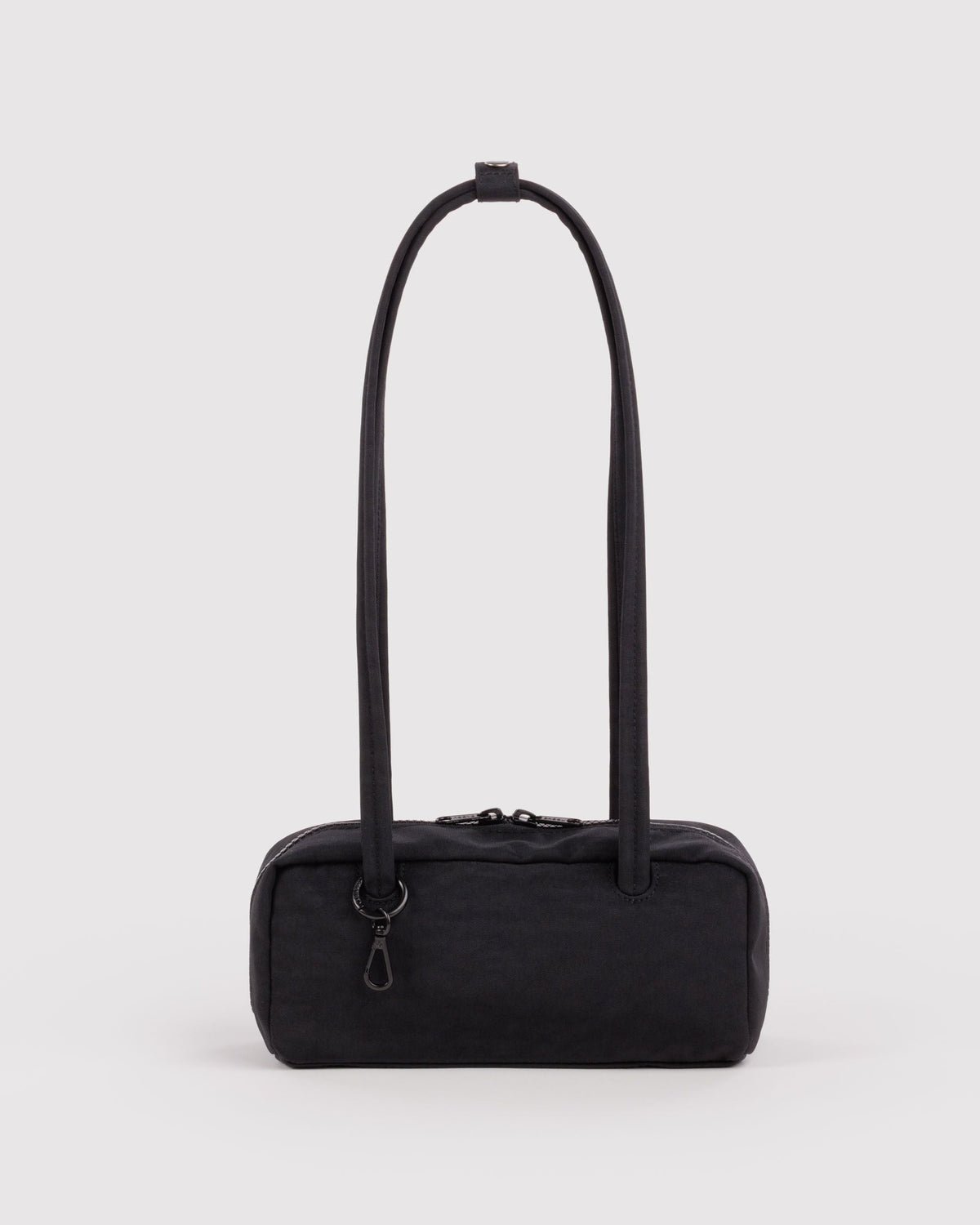 Baggu | Small Nylon Bowler Bag - Black