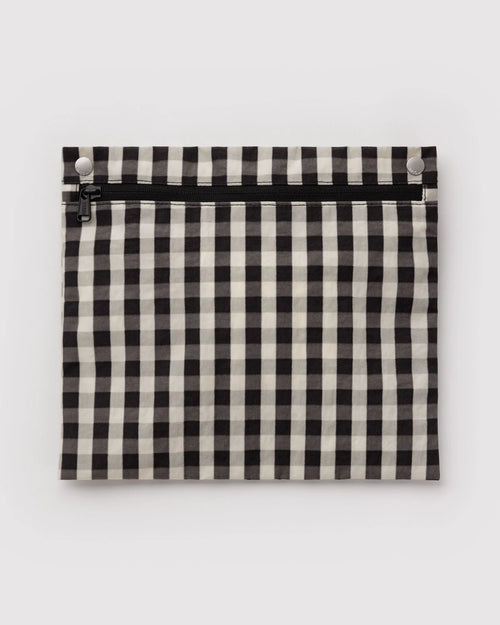 Baggu | Cloud Carry On - Black And Cream Gingham