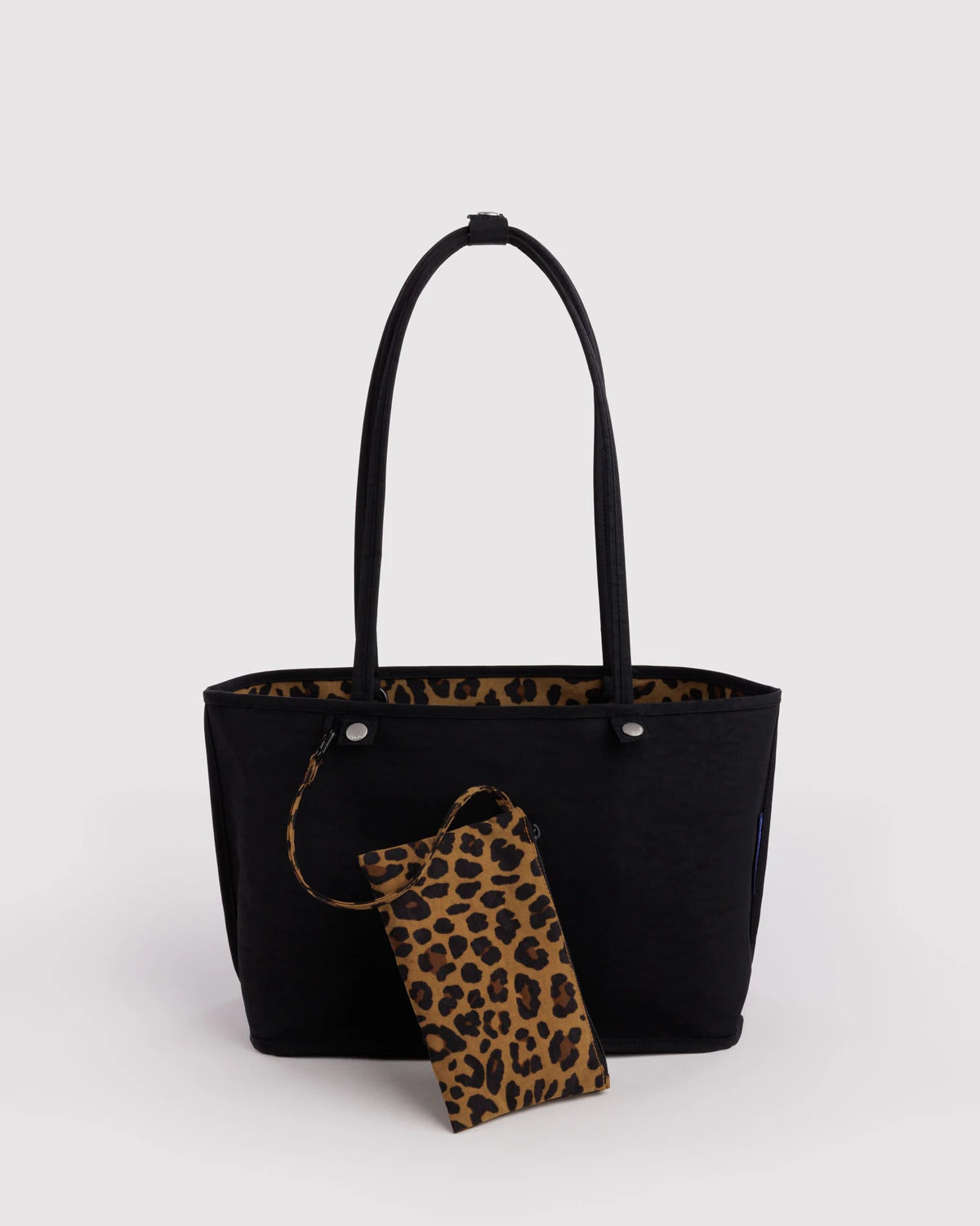 Baggu | Medium Nylon Reversible Tote - Leopard Mix