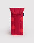 Baggu | Puffy Glasses Sleeve - Red Polka Dot