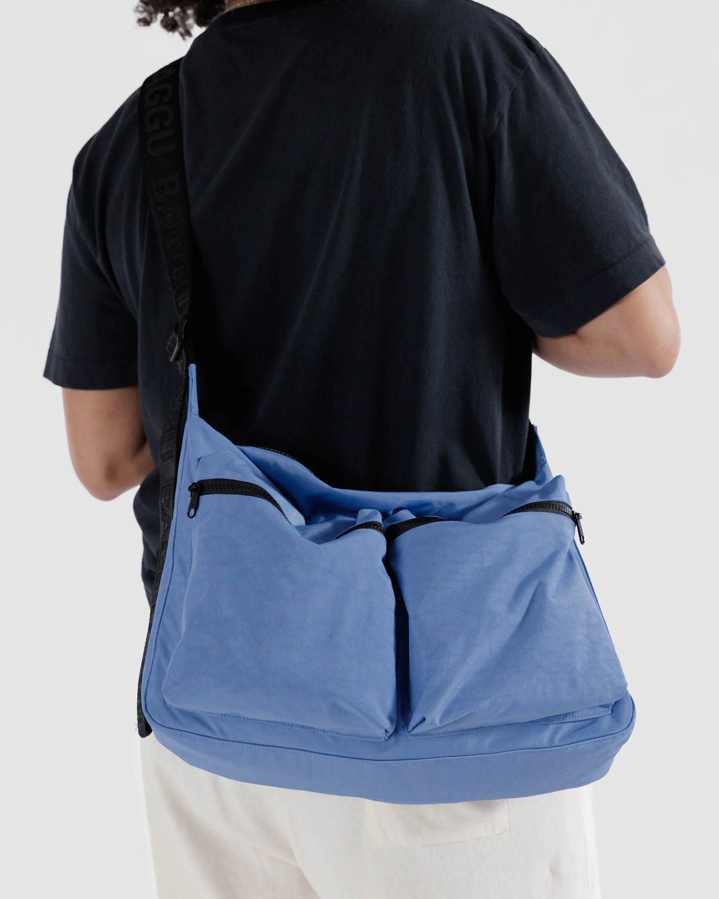 Baggu | Large Cargo Crossbody - Pansy Blue